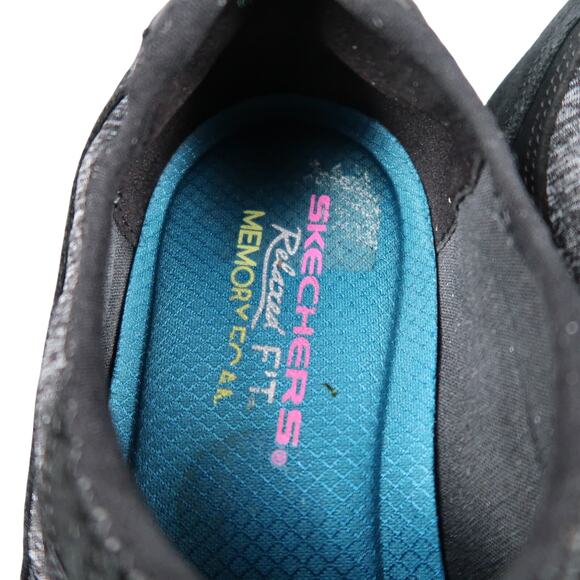 Skechers Shoes Womens 8 Slip On Sneakers Biker Relaxed Fit Memory Foam Leather - Picture 12 of 13